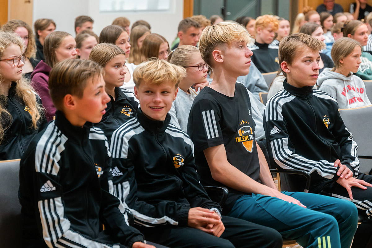 Die Talente am Abend im SportCentrum Kaiserau